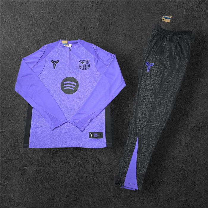 Barcelona Purple Training Tracksuit