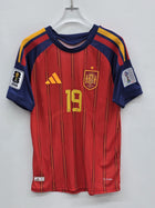 Spain Red Home Football Shirt