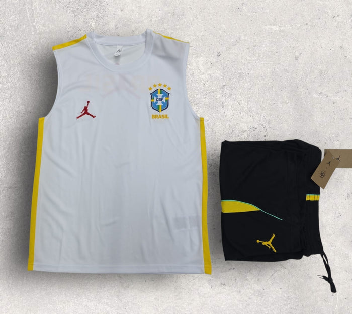Brazil Jordan White Yellow Training Set