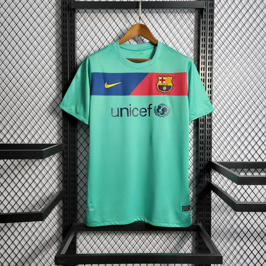 2010/2011 Retro Barcelona Away Football Shirt