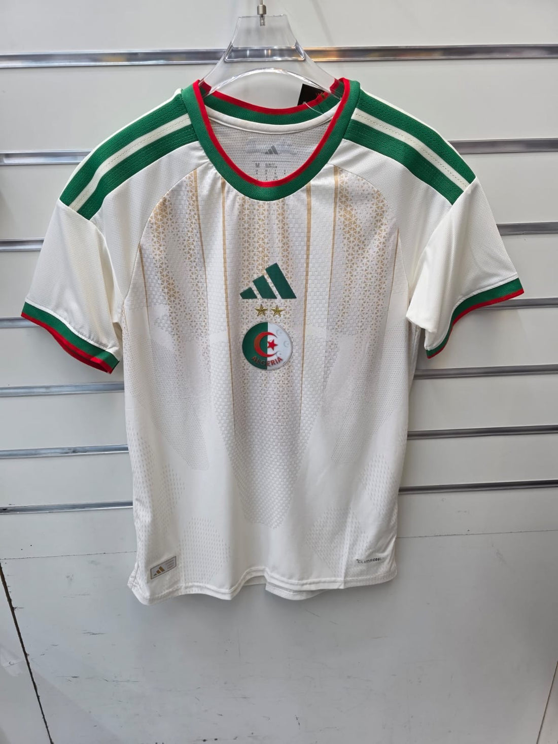 Algeria White Home Football Shirt