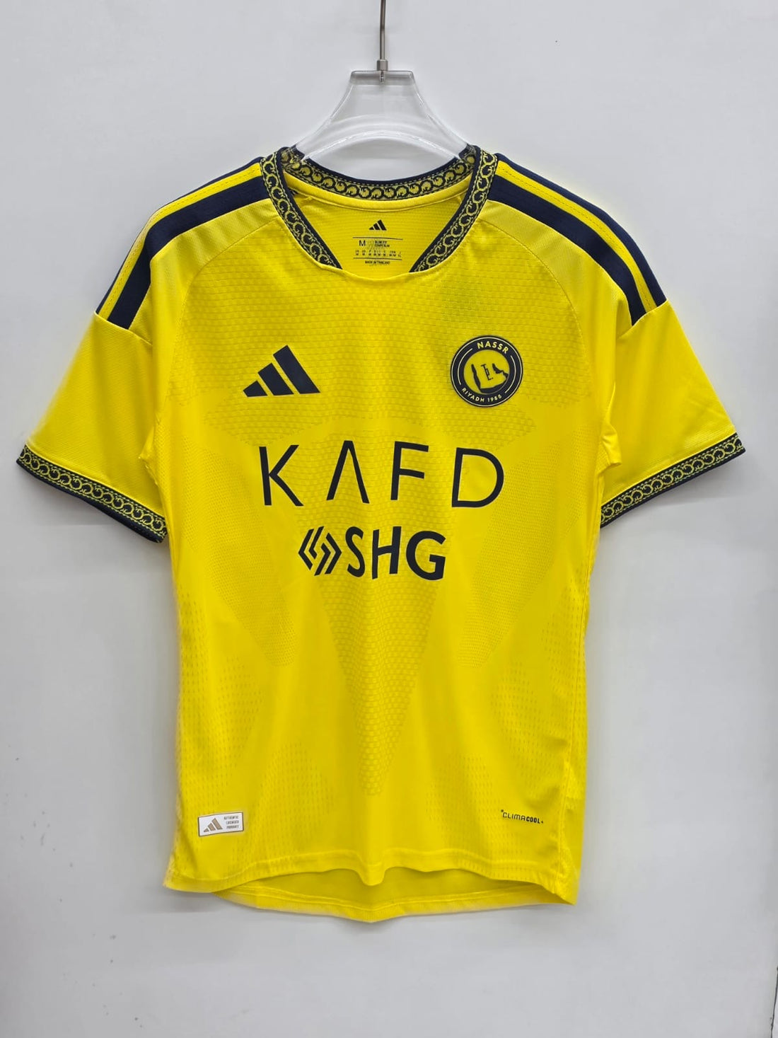 Al-Nassr Yellow Home Football Shirt