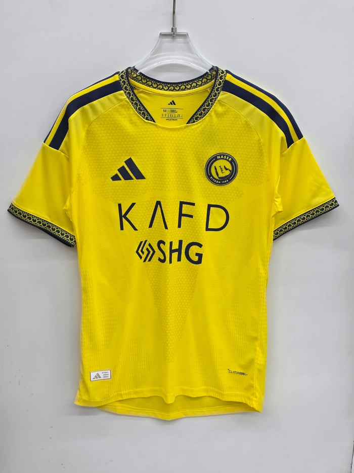 Al-Nassr Yellow Home Football Shirt
