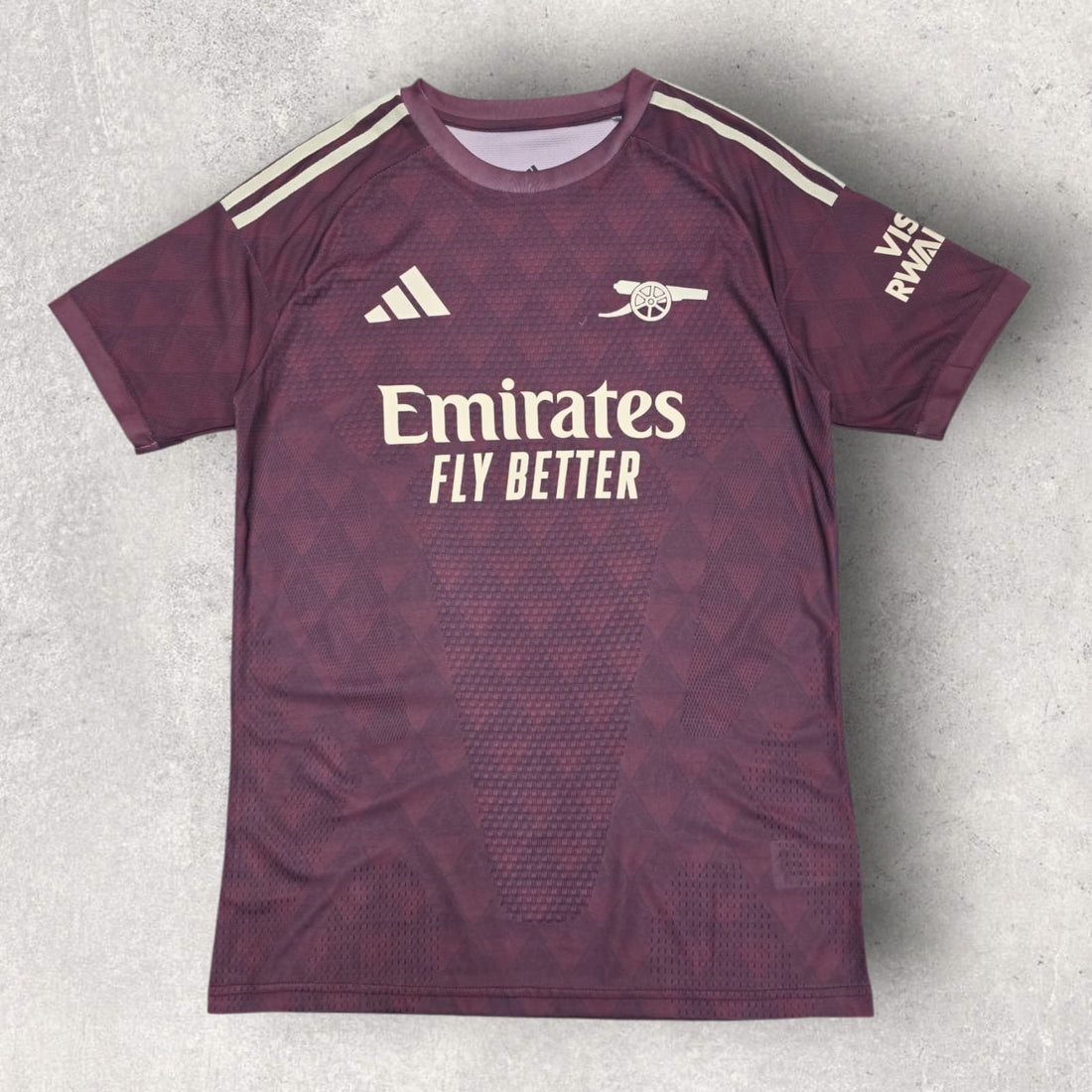 Arsenal Maroon Away Football Shirt