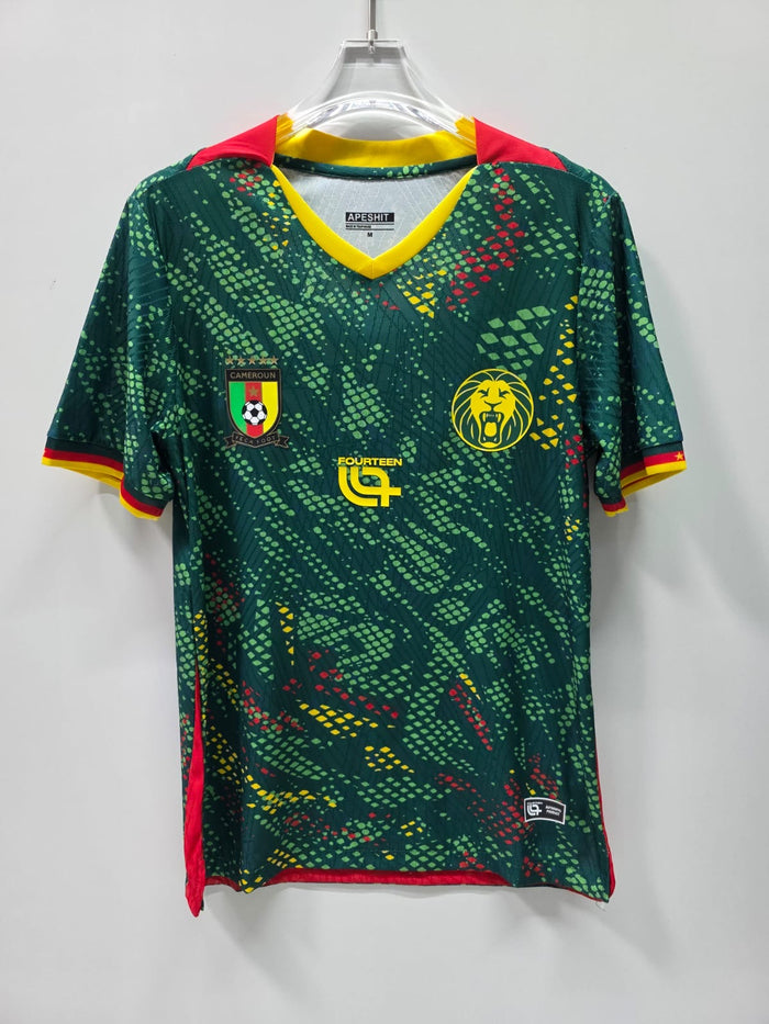 Cameroon Green Away Football Shirt