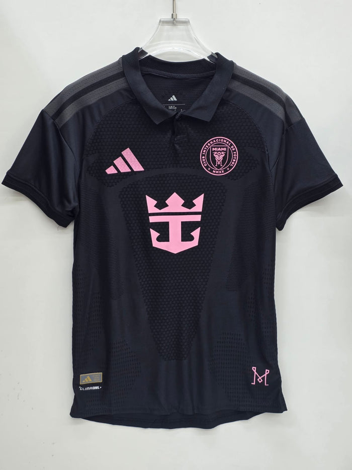 Inter Miami x Royal Collab Black Football Shirt
