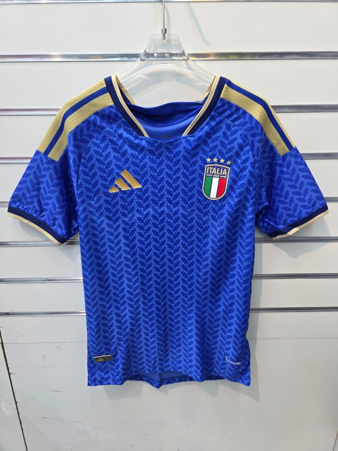 Italy Blue Home Football Shirt