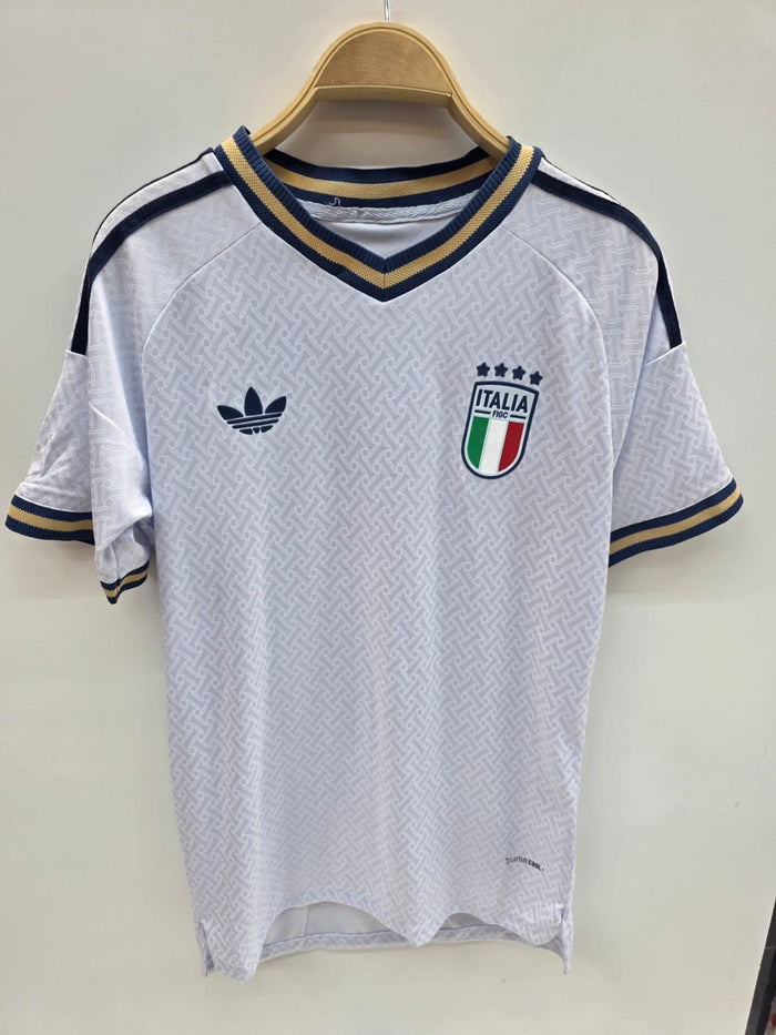 Italy White Home Football Shirt