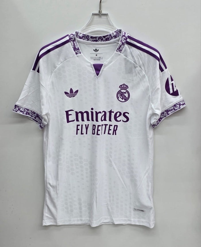 Real Madrid White Purple Special Edition Shirt