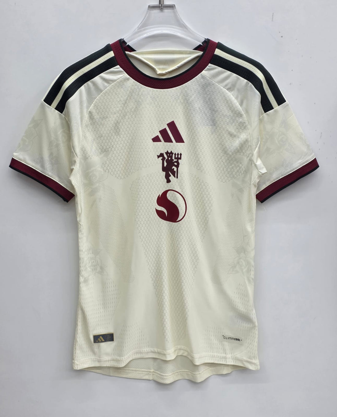 Manchester United Cream Away Football Shirt