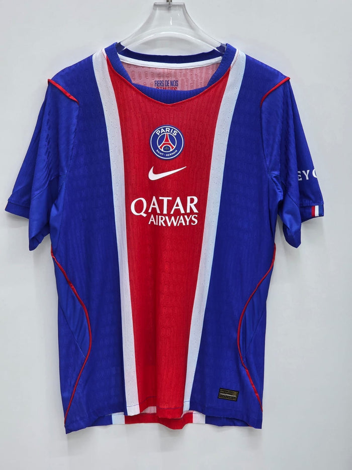 PSG Red Stripe Home Football Shirt