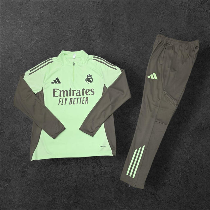 Real Madrid Mint Olive Tracksuit