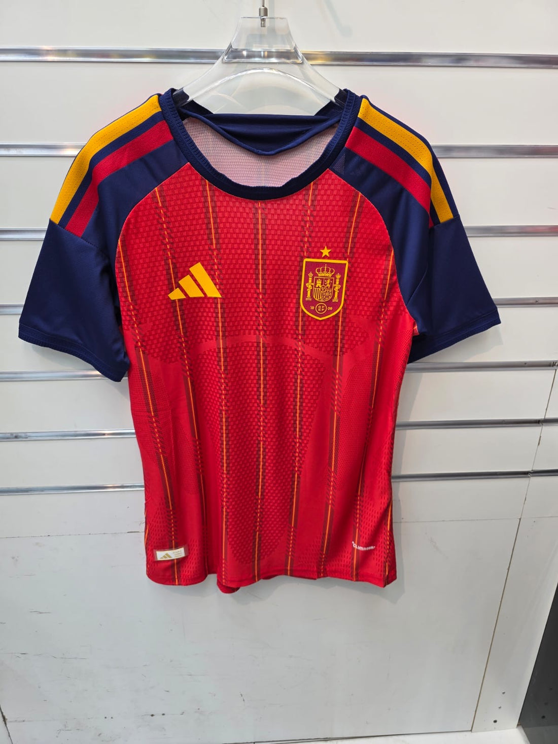 Spain Red Home Football Shirt